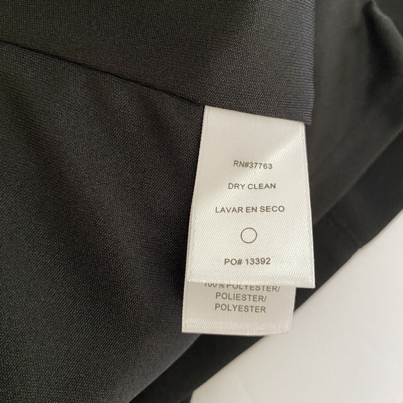 Laundry Shelli Segal Black Knee Length Sheath Dress Empire Waist Sz 4 NWT - Picture 9 of 10